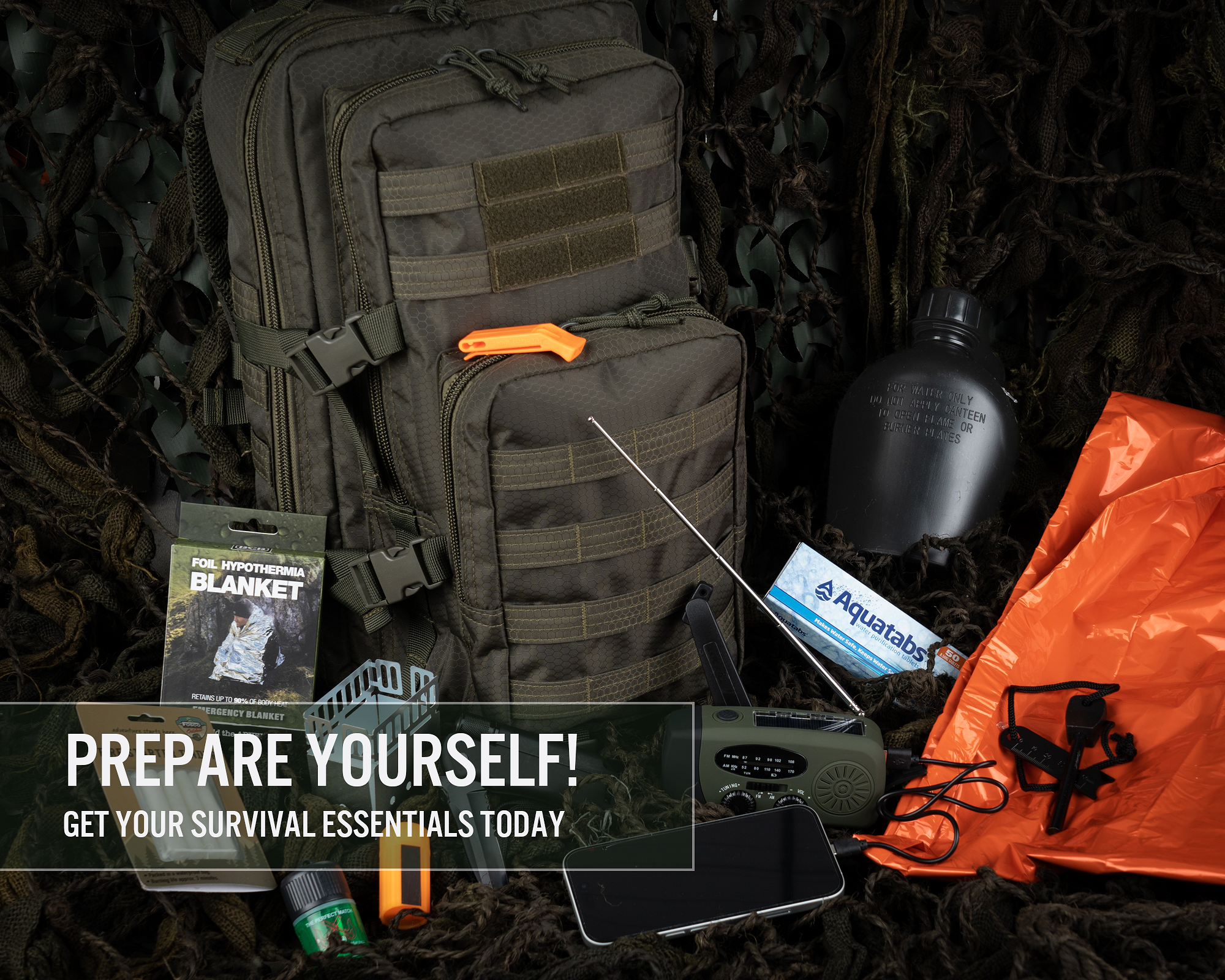 Prepare for survival products